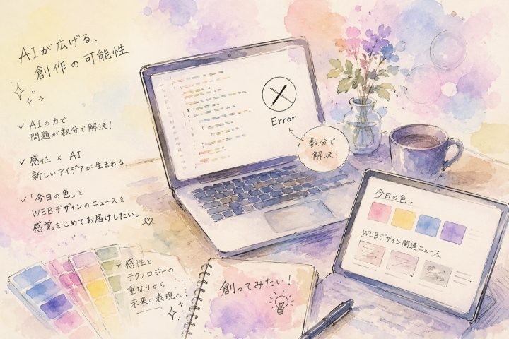 「AIが広げる、創作の可能性」に掲載している画像