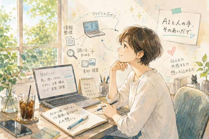 「AIと人の手、そのあいだで」に掲載している画像